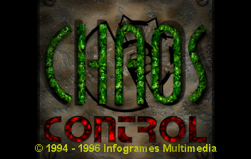 Chaos Control Remix Title Screen